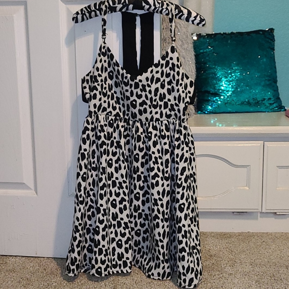 REVOLVE Leopard print cut out dress from Revolve
